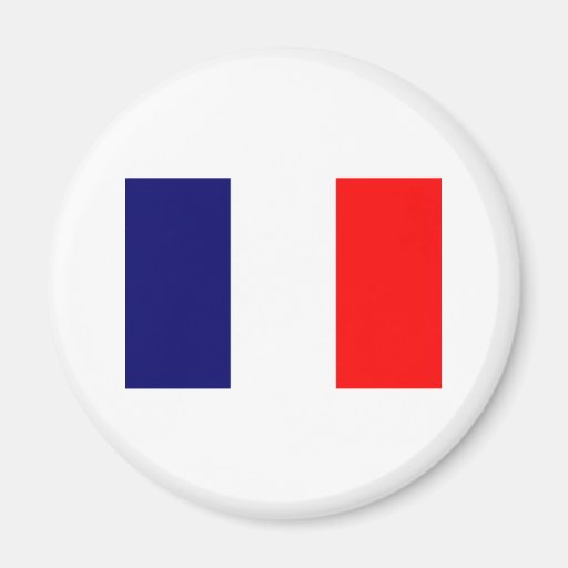 French Flag Design - OUI ! Magnet