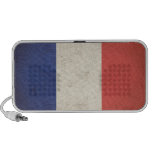 French Flag Distressed iPod Speaker