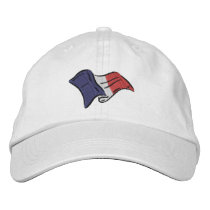 French flag for lovers of France cap embroidered hats
