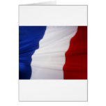 French Flag Greeting Card French Flag Greeting Card
