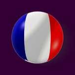French Flag In Bubble Button