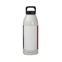 French Flag Liberty Bottle Water Bottle