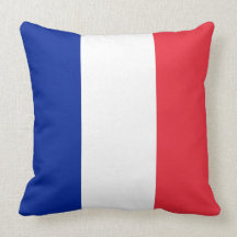 French Flag on American MoJo Pillow