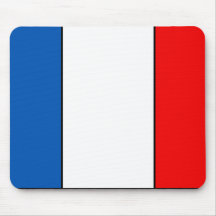 French Flag T-shirts and Gifts Mouse Mats