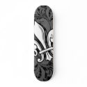 French Fleur-de-lis Skateboard Deck