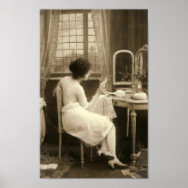 French Flirt Postcard - Risqué Posters