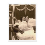 French Flirt  - Vintage Risqué Postcard