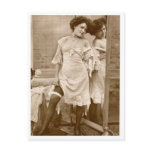 French Flirt  - Vintage Risqué Postcard