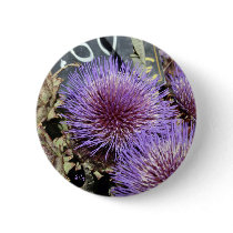French Flower Market Purples buttons