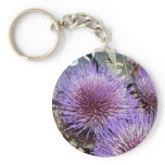 French Flower Market Purples Keychain