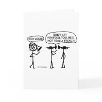 French French Horn Cards