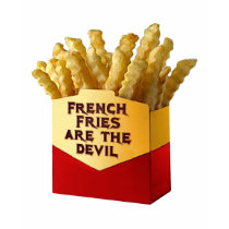 French Fries Are The Devil t-shirt
