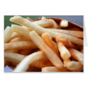 French Fries Card