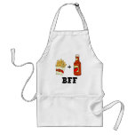 French fries & Ketchup BFF Aprons