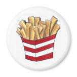 French Fries magnets