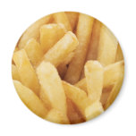 french fries magnet