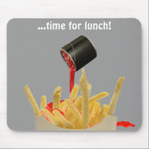 french fries, ..... mousepads