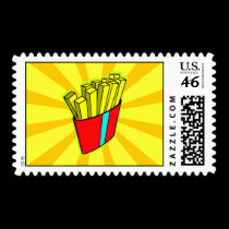 FRENCH FRY Stamp stamps