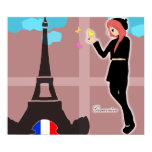 French Girl Poster French Girl Poster