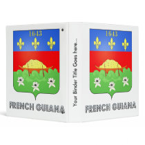 French Guiana Coat of Arms Binder