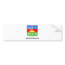 French Guiana Coat of Arms Bumper Sticker