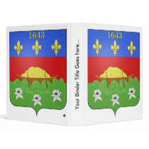 French Guiana Coat of Arms detail Binders