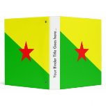 French Guiana High quality Flag Binder