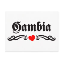 French Guiana Tattoo Style Postcard
