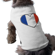 French Heart Flag pet clothing by mariabellimages French Heart Flag pet clothing