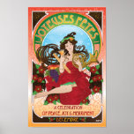 French Holiday Art Nouveau Posters