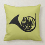 FRENCH HORN American MoJo Pillow pillows