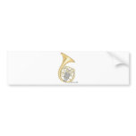 french horn bumper stickers