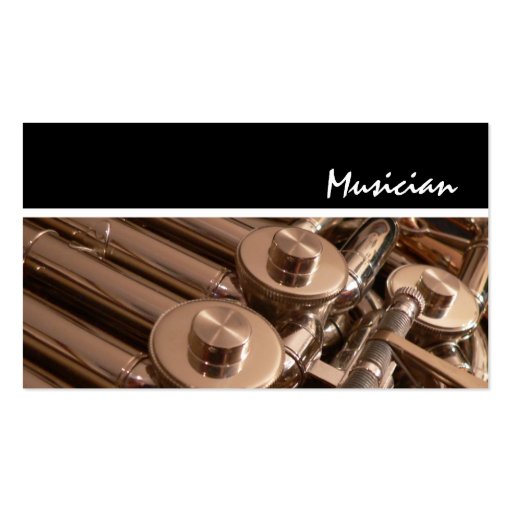 French Horn Business Card (front side)
