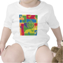 French Horn Colorblocks Bodysuit