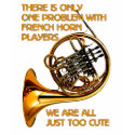 French Horn Cutie t-shirts