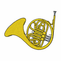 French Horn embroidered shirts