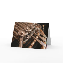 French Horn Greeting Card