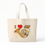 French Horn Love bags