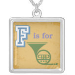 French Horn Necklace