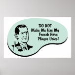 French Horn Player Voice posters
