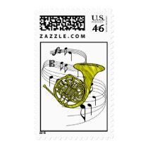 French Horn Postage