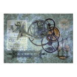 French Horn Steampunk Medley Print