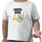 toddler_tshirt - This would make a great gift for the special French horn player in your life.: Sizes  Available colors: white