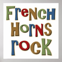 French Horns Rock Posters