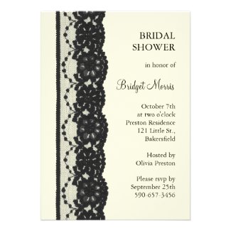 French Lace Bridal Shower (off white)