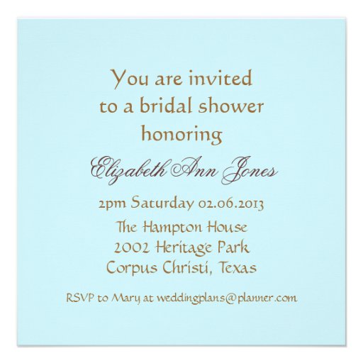 French Lace Tassels & Script Writing Custom Invites