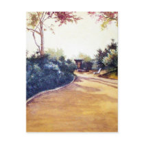French Landscape Postcard