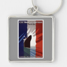 French Line Key Chain