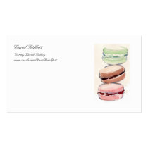 French Macarons Biz Card business cards