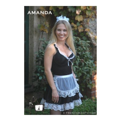 French Maid TV: Amanda Poster by FrenchMaidTV